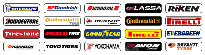 Tyre brands image - MOT Kirkby